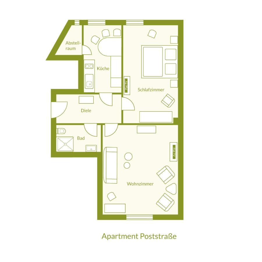 Apartments Am Park เนาม์บวร์ก ภายนอก รูปภาพ